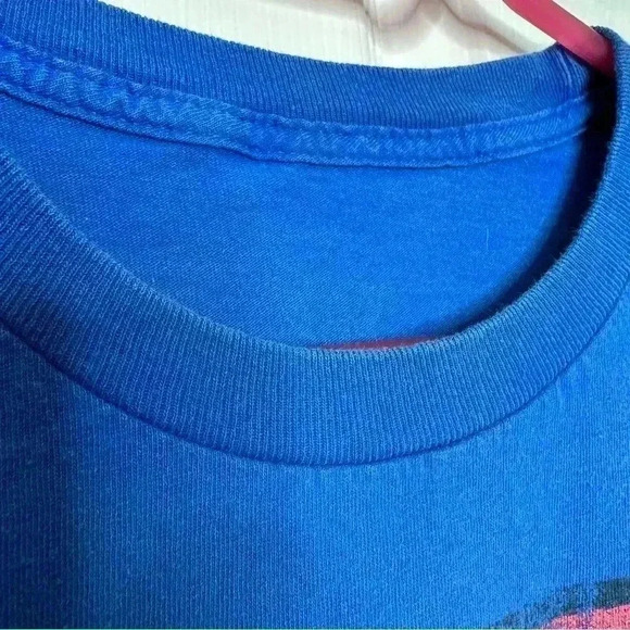 NTD Apparel Superman T-Shirt Blue / Red / Yellow Size Large - Picture 9 of 16